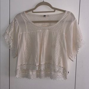 Cropped blouse